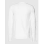Langarm Shirt von Tommy Hilfiger, in der Farbe Weiss, aus Baumwolle, andere Perspektive, Vorschaubild