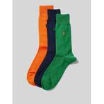 Socke von Polo Ralph Lauren Underwear, in der Farbe Orange, aus Polyester, Vorschaubild