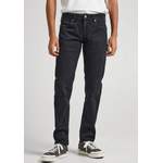 Slim Fit Jeans, in der Farbe Schwarz, Vorschaubild