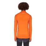 Langarm Shirt von Mammut, in der Farbe Orange, aus Polyester, andere Perspektive, Vorschaubild