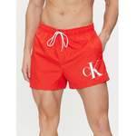 Badeshorts von Calvin Klein Swimwear, in der Farbe Rot, aus Polyester, Vorschaubild