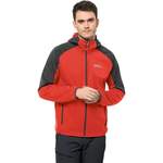 Herrenjacke von Jack Wolfskin, in der Farbe Rot, aus Polyester, andere Perspektive, Vorschaubild