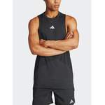 Tanktop von Adidas, in der Farbe Schwarz, aus Polyester, andere Perspektive, Vorschaubild