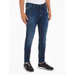 Slim Fit Jeans, in der Farbe Blau, andere Perspektive, Vorschaubild