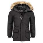 Outdoorjacke von geographical norway, in der Farbe Schwarz, andere Perspektive, Vorschaubild