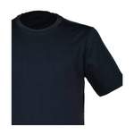 T-Shirt von Gran Sasso, in der Farbe Blau, aus Baumwolle, andere Perspektive, Vorschaubild
