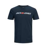 T-Shirt von Jack & Jones Plus, in der Farbe Weiss, aus Jersey, Vorschaubild