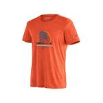 Funktionsshirt von maier sports, in der Farbe Orange, aus Polyester, andere Perspektive, Vorschaubild