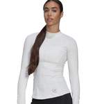 Langarm Shirt von adidas by stella mccartney, in der Farbe Weiss, andere Perspektive, Vorschaubild
