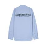Herrenshirt von Martine Rose, in der Farbe Blau, andere Perspektive, Vorschaubild