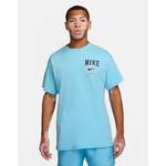 T-Shirt von Nike, in der Farbe Blau, aus Polyester, Vorschaubild