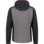 Kapuzenpullover von CMP, in der Farbe Grau, aus Polyester, andere Perspektive, Vorschaubild