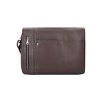 Messenger Bag von Esquire, in der Farbe Braun, aus Leder, andere Perspektive, Vorschaubild