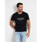 T-Shirt von Guess, in der Farbe Schwarz, aus Baumwolle, andere Perspektive, Vorschaubild