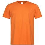 T-Shirt von Stedman, in der Farbe Orange, andere Perspektive, Vorschaubild