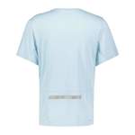 T-Shirt von Nike, in der Farbe Blau, aus Polyester, andere Perspektive, Vorschaubild