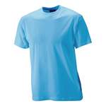 T-Shirt von Promodoro, in der Farbe Blau, aus Baumwolle, andere Perspektive, Vorschaubild