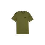 T-Shirt von Puma, in der Farbe Grün, aus Baumwolle, andere Perspektive, Vorschaubild
