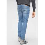 Slim Fit Jeans von jack & jones, in der Farbe Blau, aus Polyester, andere Perspektive, Vorschaubild