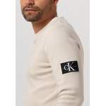 Langarm Shirt von Calvin Klein, in der Farbe Beige, aus Baumwolle, Vorschaubild