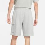 Sportshorts von Nike, in der Farbe Grau, aus Polyester, andere Perspektive, Vorschaubild