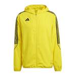 Trainingsjacke von adidas performance, in der Farbe Gelb, aus Polyester, andere Perspektive, Vorschaubild