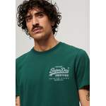 T-Shirt von Superdry, in der Farbe Grün, aus Baumwolle, andere Perspektive, Vorschaubild