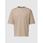 T-Shirt von JAKE*S STUDIO MEN, in der Farbe Beige, aus Baumwolle, Vorschaubild