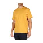 T-Shirt von Daniele Alessandrini, in der Farbe Gelb, aus Baumwollstoff, andere Perspektive, Vorschaubild