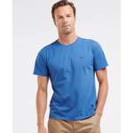 T-Shirt von Barbour, in der Farbe Blau, aus Baumwolle, andere Perspektive, Vorschaubild