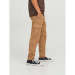 Cargohose von jack & jones, in der Farbe Orange, aus Webstoff, andere Perspektive, Vorschaubild