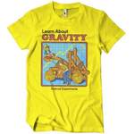 T-Shirt von Steven Rhodes, in der Farbe Gelb, andere Perspektive, Vorschaubild