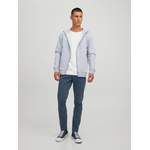 Sweatjacke von jack & jones, in der Farbe Grau, aus Polyester, andere Perspektive, Vorschaubild