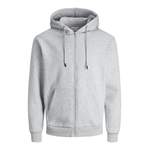 Sweatjacke von jack & jones, in der Farbe Grau, aus Polyester, Vorschaubild