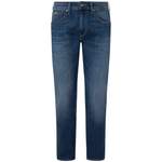 Straight Leg Jeans, in der Farbe Blau, aus Denim, andere Perspektive, Vorschaubild