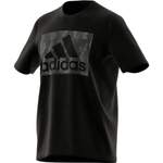 Herrenshirt von Adidas, in der Farbe Schwarz, aus Baumwolle, andere Perspektive, Vorschaubild
