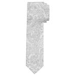 Krawatte von Olymp, in der Farbe Silber, aus Seide, Vorschaubild