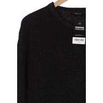 Herren-Pullover von BOSS by Hugo Boss, in der Farbe Schwarz, aus Schurwolle, andere Perspektive, Vorschaubild