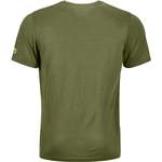 T-Shirt von Ortovox, in der Farbe Grün, aus Schurwolle, andere Perspektive, Vorschaubild