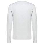 Langarm Shirt von Gant, in der Farbe Silber, aus Baumwolle, andere Perspektive, Vorschaubild