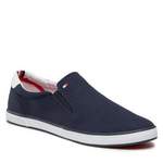 Slipper von Tommy Hilfiger, in der Farbe Blau, aus Textil, andere Perspektive, Vorschaubild