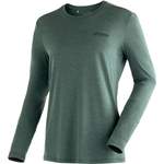 Langarm Shirt von maier sports, in der Farbe Grün, aus Polyester, Vorschaubild