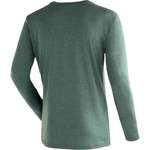 Langarm Shirt von maier sports, in der Farbe Grün, aus Polyester, andere Perspektive, Vorschaubild
