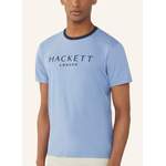 T-Shirt von Hackett London, aus Baumwolle, andere Perspektive, Vorschaubild