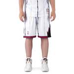 Sportshorts von Mitchell & Ness, in der Farbe Weiss, andere Perspektive, Vorschaubild