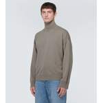 Rollkragenpullover von Bottega Veneta, in der Farbe Beige, andere Perspektive, Vorschaubild