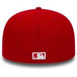 Baseball Cap von new era, in der Farbe Rot, aus Material-mix, andere Perspektive, Vorschaubild