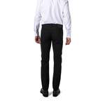 Slim Fit Jeans von BOSS Black, aus Jersey, andere Perspektive, Vorschaubild