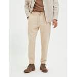 Chinohose von Selected Homme, in der Farbe Beige, aus Baumwolle, andere Perspektive, Vorschaubild