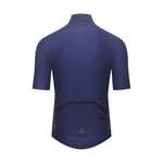 Fahrradtrikot von CAFÉ DU CYCLISTE, in der Farbe Blau, aus Polyester, andere Perspektive, Vorschaubild